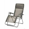 Homeroots 27.6 x 64.2 x 45.3 in. Powder Coated Recliner, Graphite 373469